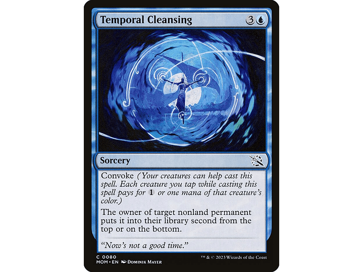 Temporal Cleansing | ES | NM | MOM 1