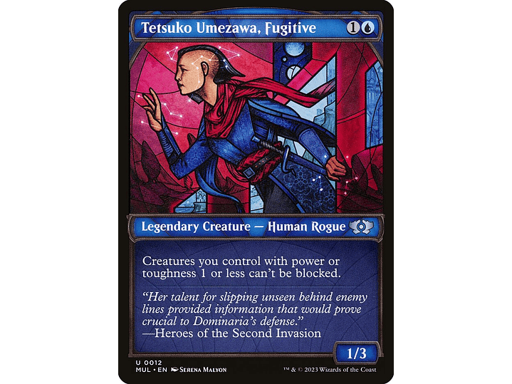 Tetsuko Umezawa, Fugitive (Showcase) | EN | NM | MUL 1