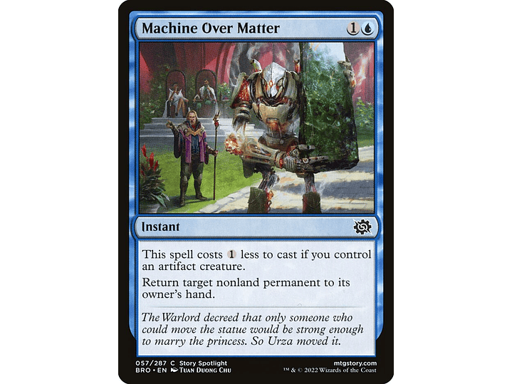 Machine Over Matter (foil) | EN | NM | BRO 1