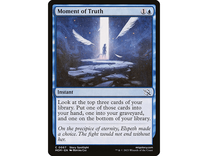 Moment of Truth | EN | NM | MOM 1