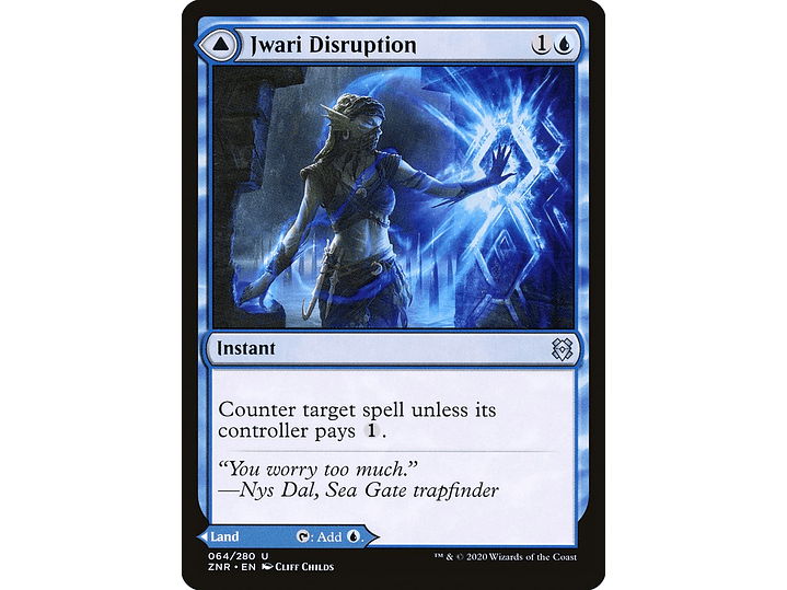 Jwari Disruption // Jwari Ruins | EN | NM | ZNR 1