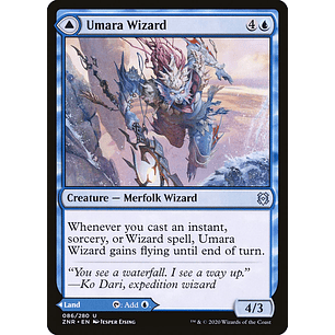 Umara Wizard // Umara Skyfalls | EN | NM | ZNR