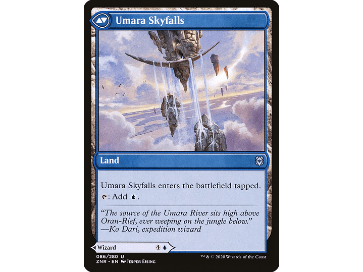 Umara Wizard // Umara Skyfalls | EN | NM | ZNR 2