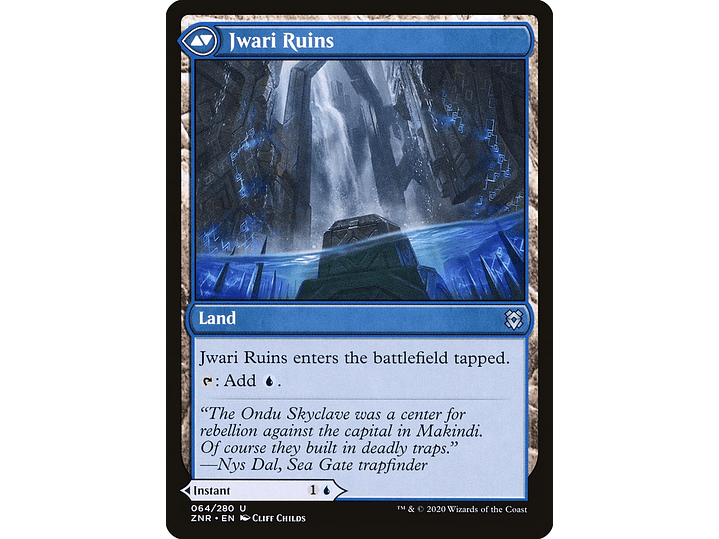 Jwari Disruption // Jwari Ruins | EN | NM | ZNR 2