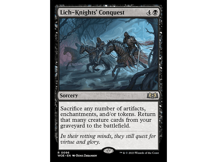 Lich-Knights' Conquest | ES | NM | WOE 1