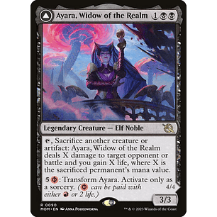 Ayara, Widow of the Realm // Ayara, Furnace Queen | ES | NM | MOM
