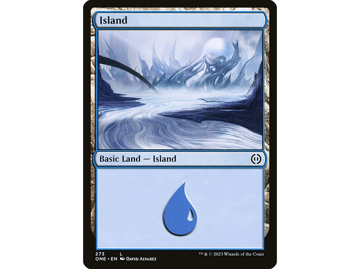 Island (foil) | EN | NM | ONE 1