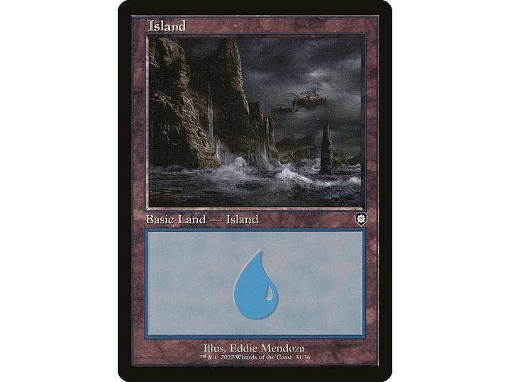 Island (Retro Frame) | EN | NM | BRC 1