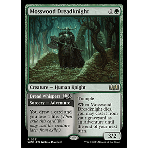 Mosswood Dreadknight // Dread Whispers | ES | NM | WOE