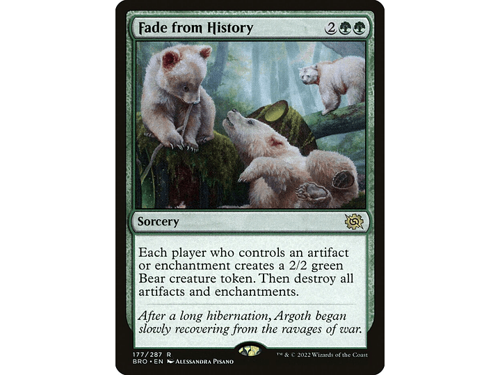 Fade from History | EN | NM | BRO 1