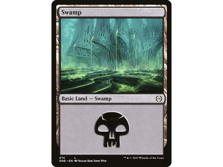 Swamp (foil) | EN | NM | ONE 1