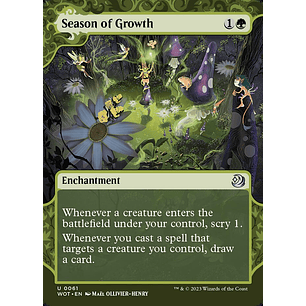 Season of Growth (Showcase) | EN | NM | WOT