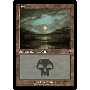 Swamp (Retro Frame foil) | EN | NM | CMM