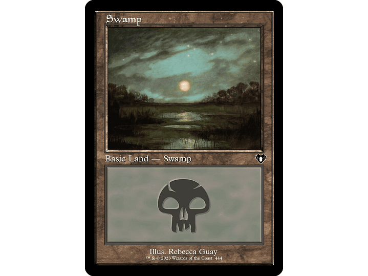 Swamp (Retro Frame foil) | EN | NM | CMM 1
