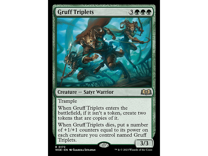 Gruff Triplets | EN | NM | WOE 1