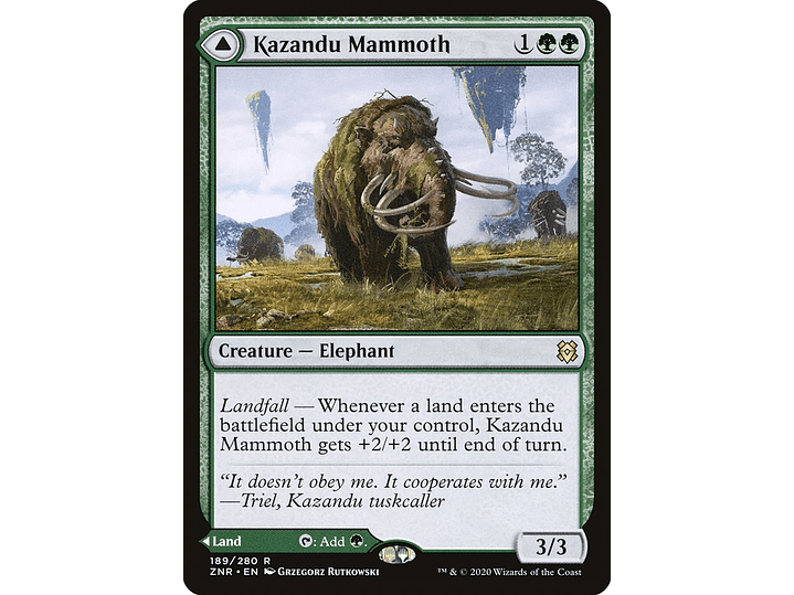 Kazandu Mammoth // Kazandu Valley | EN | NM | ZNR 1