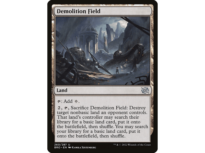 Demolition Field | EN | NM | BRO 1