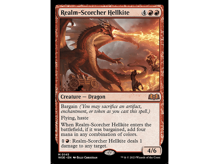 Realm-Scorcher Hellkite | ES | NM | WOE 1