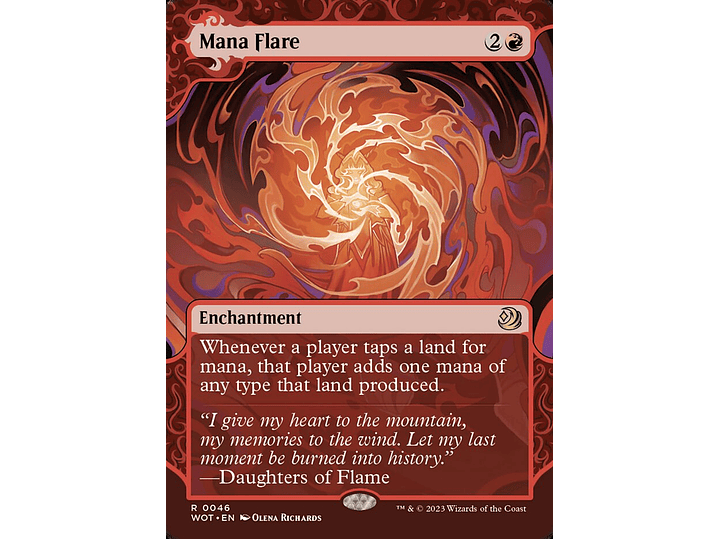 Mana Flare (Showcase) | ES | NM | WOT 1