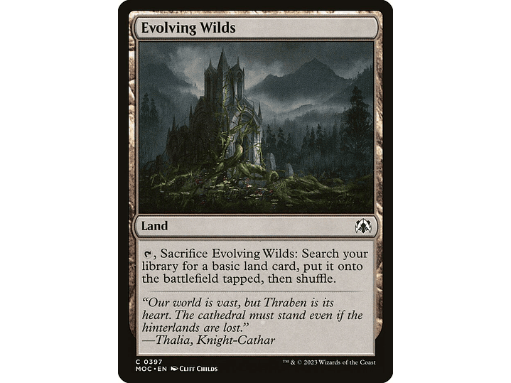 Evolving Wilds | EN | NM | MOC 1