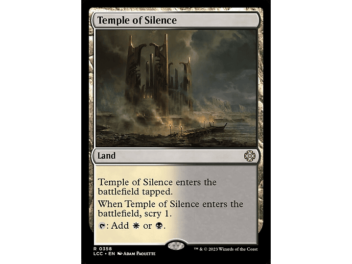 Temple of Silence | EN | NM | LCC 1