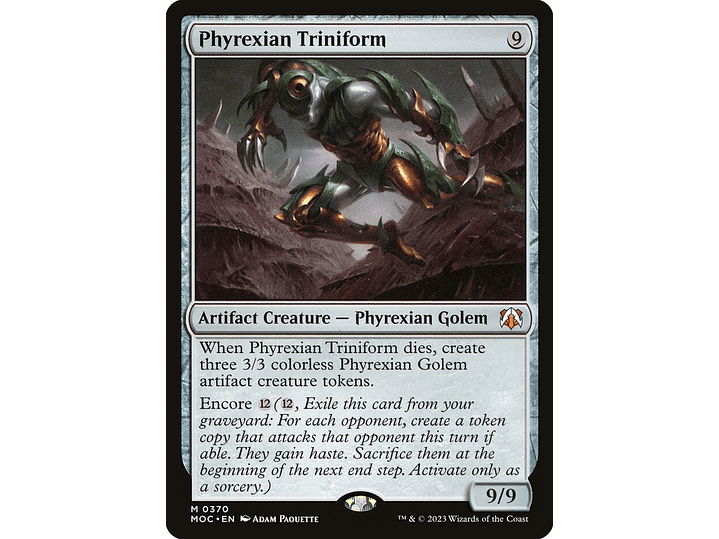Phyrexian Triniform | EN | NM | MOC 1