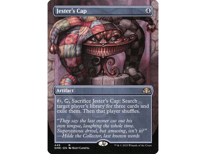 Jester's Cap (Borderless) | EN | NM | DMR 1