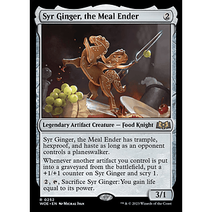 Syr Ginger, the Meal Ender | EN | NM | WOE