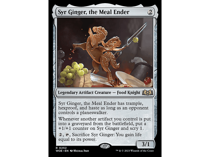 Syr Ginger, the Meal Ender | EN | NM | WOE 1