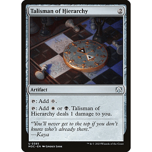Talisman of Hierarchy | EN | NM | MOC