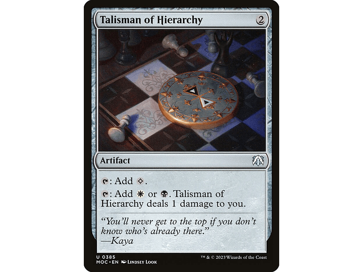 Talisman of Hierarchy | EN | NM | MOC 1