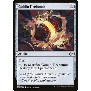 Goblin Firebomb | EN | NM | BRO