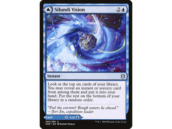 Silundi Vision // Silundi Isle | EN | NM | ZNR 1