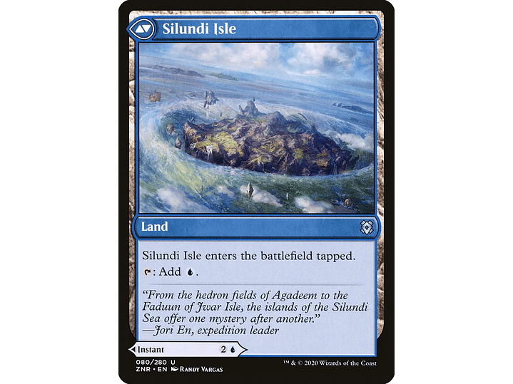 Silundi Vision // Silundi Isle | EN | NM | ZNR 2