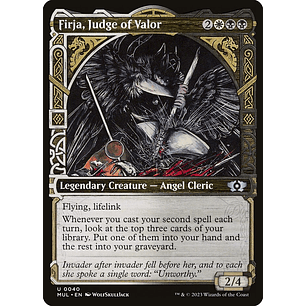 Firja, Judge of Valor (Showcase) | EN | NM | MUL