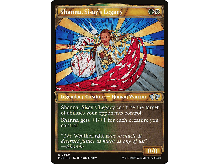Shanna, Sisay's Legacy (Showcase) | EN | NM | MUL 1