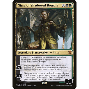 Nissa of Shadowed Boughs | EN | NM | ZNR