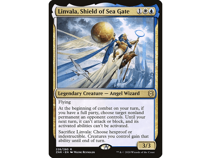 Linvala, Shield of Sea Gate | EN | NM | ZNR 1