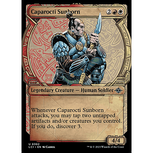 Caparocti Sunborn (Showcase foil) | EN | NM | LCI