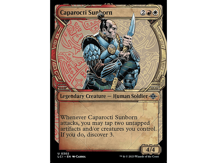 Caparocti Sunborn (Showcase foil) | EN | NM | LCI 1