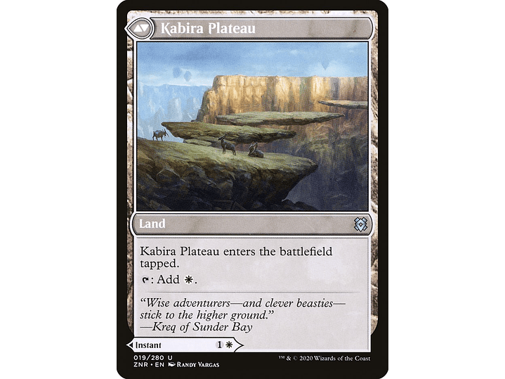Kabira Takedown // Kabira Plateau | EN | NM | ZNR 2