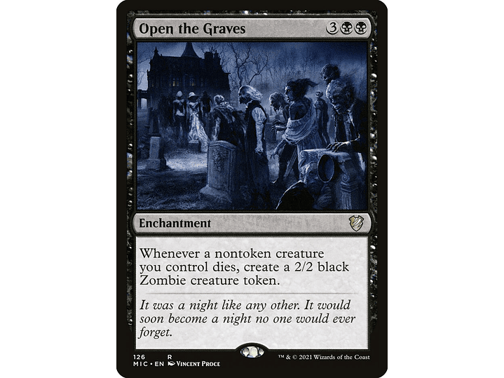 Open the Graves | EN | NM | MIC 1