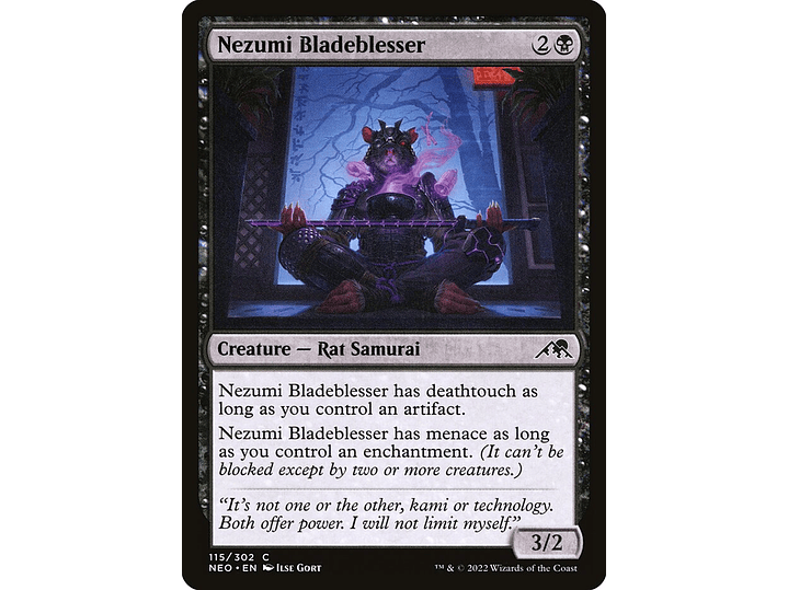 Nezumi Bladeblesser (foil) | EN | NM | NEO 1
