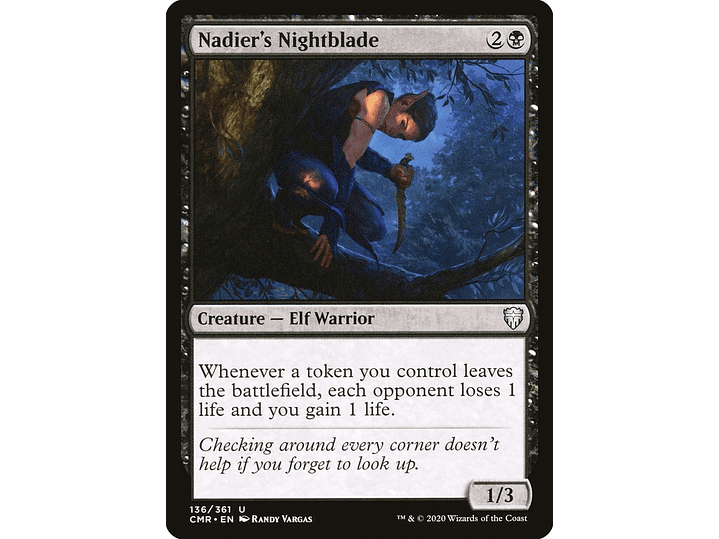 Nadier's Nightblade | EN | NM | CMR 1