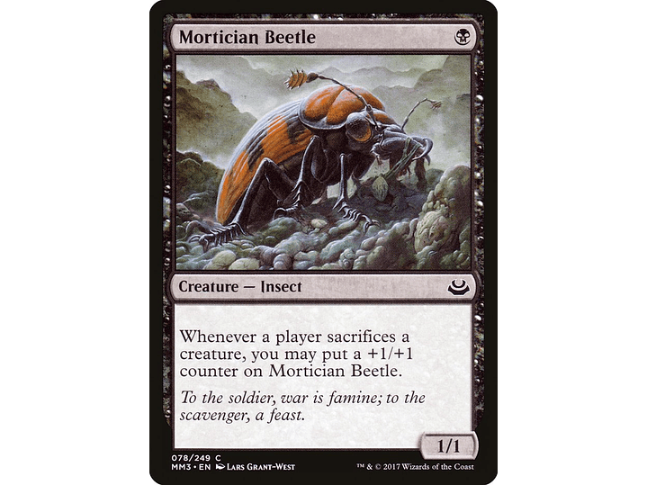 Mortician Beetle | EN | NM | MM3 1