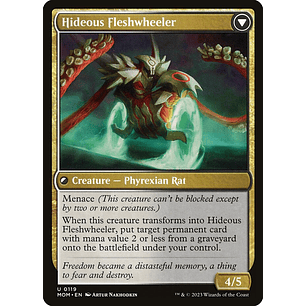 Nezumi Freewheeler // Hideous Fleshwheeler | EN | NM | MOM