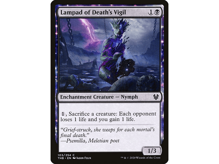 Lampad of Death's Vigil | EN | NM | THB 1