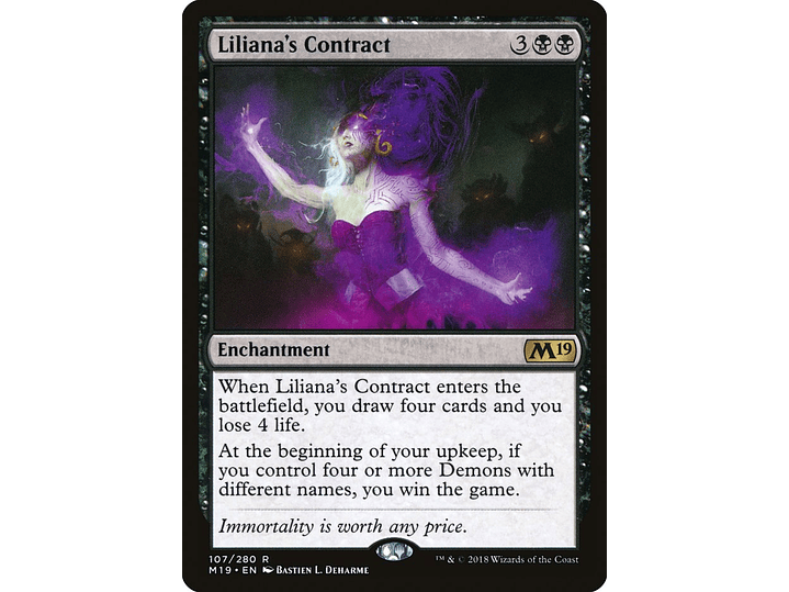 Liliana's Contract | EN | NM | M19 1