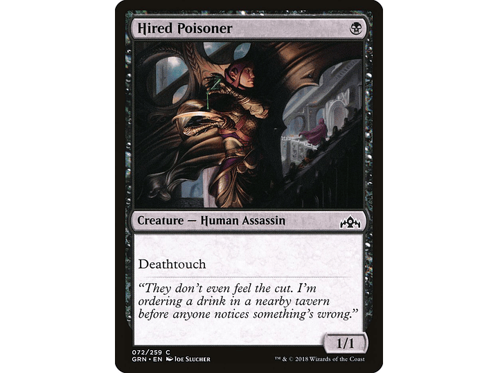 Hired Poisoner | EN | NM | GRN 1