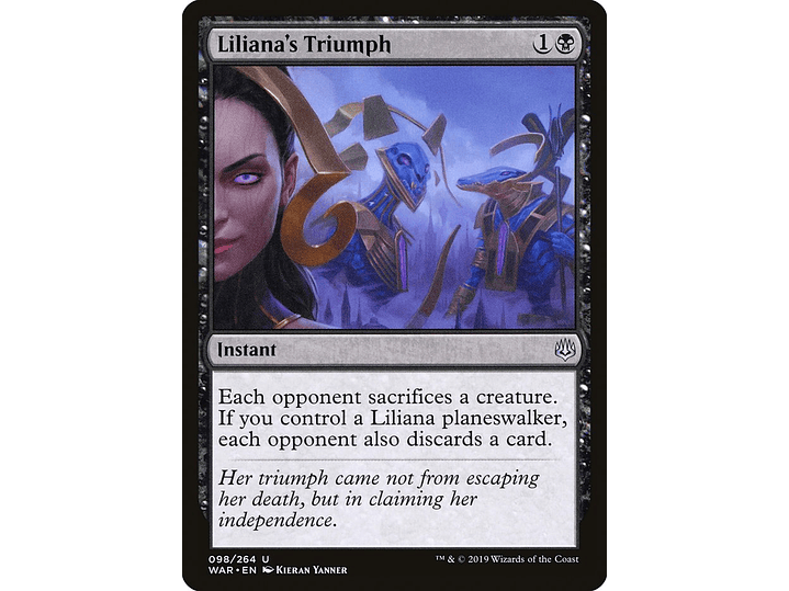 Liliana's Triumph | ES | NM | WAR 1